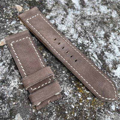 Buttero Taupe Soft Leather Strap | 145/85mm – 26/26mm