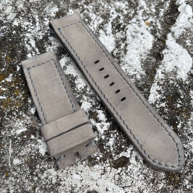 Buttero Gray Soft Leather Strap | 145/85mm – 26/26mm