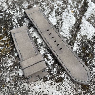 Buttero Gray Soft Leather Strap | 145/85mm – 26/26mm
