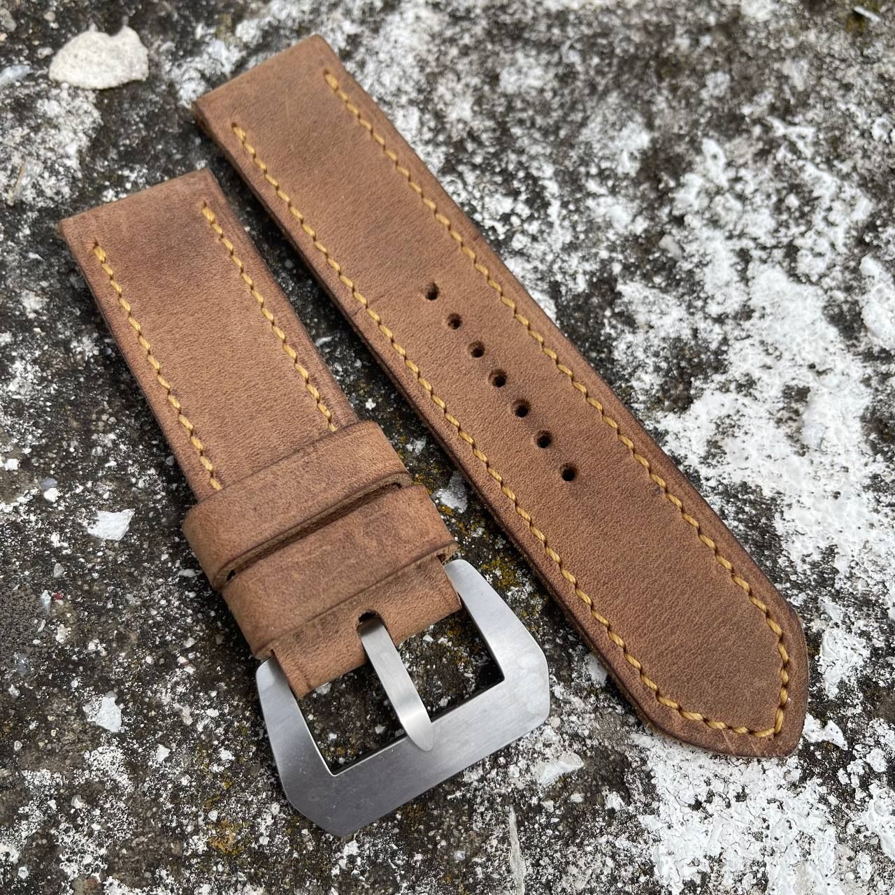 Safari Brown Strap | 145/90mm – 26/26mm