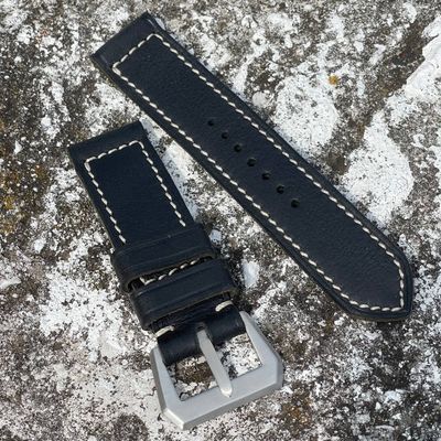 Black Badalassi Strap | 145/85mm – 26/26mm
