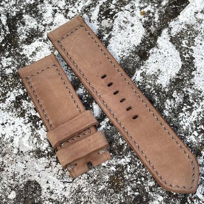 Buttero Light Brown Soft Leather Strap | 145/85mm – 26/26mm