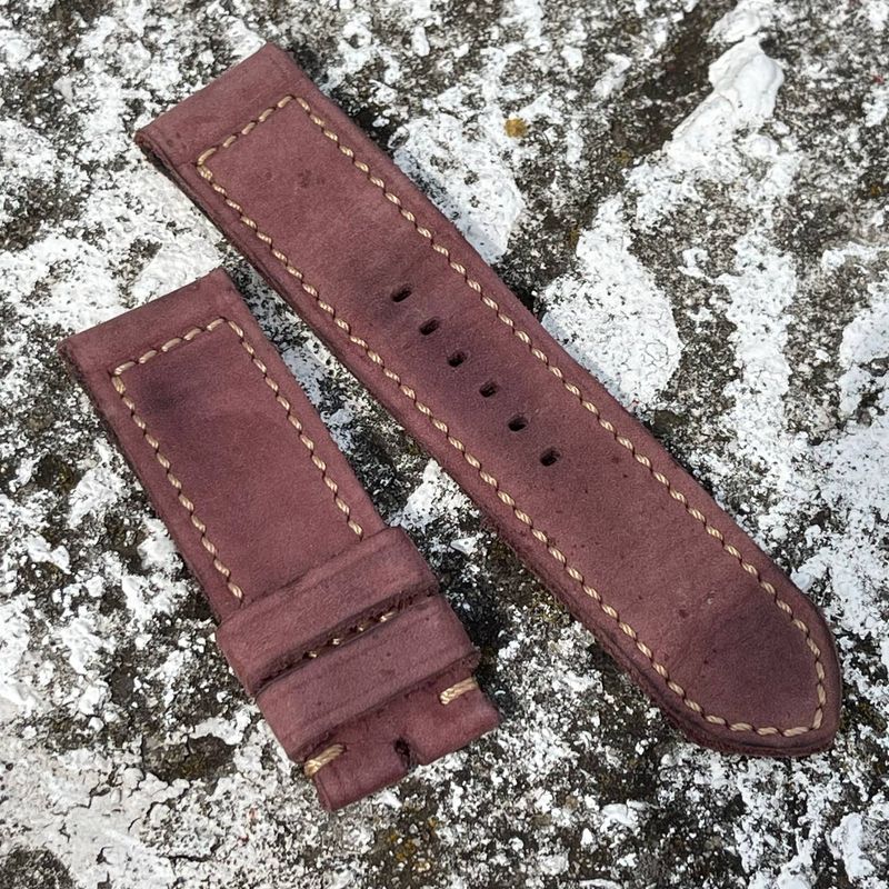 Buttero Plum Soft Leather Strap | 145/85mm – 26/26mm