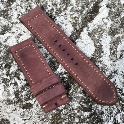 Buttero Plum Soft Leather Strap | 145/85mm – 26/26mm