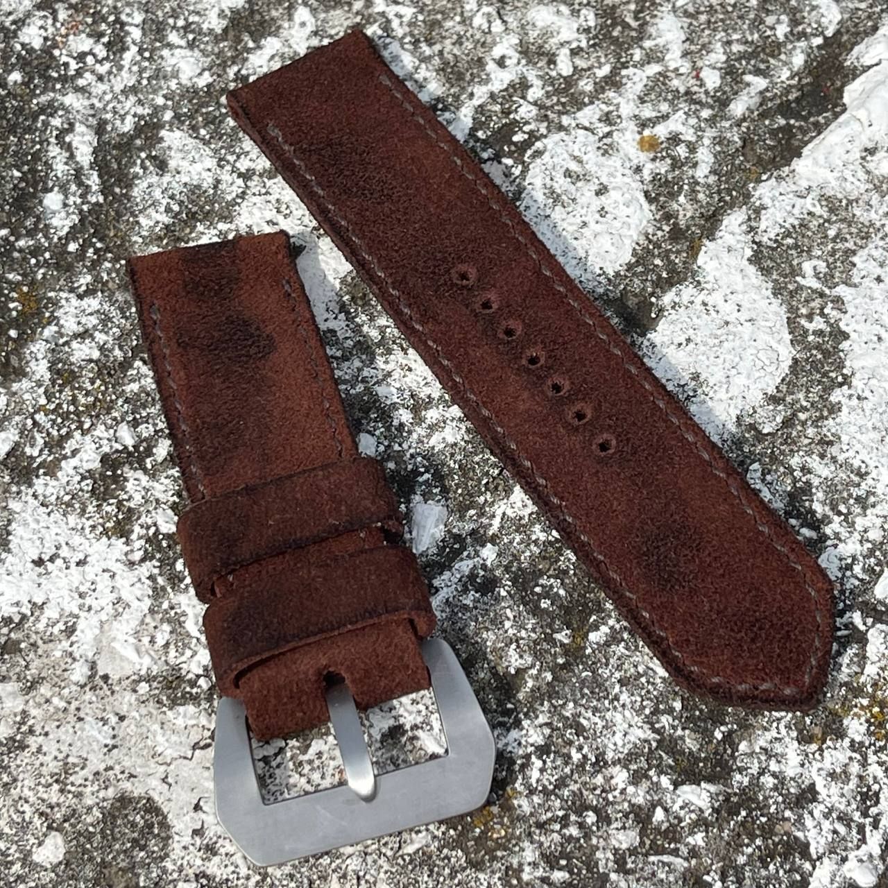 Brown Suede Strap | 145/90mm – 26/26mm