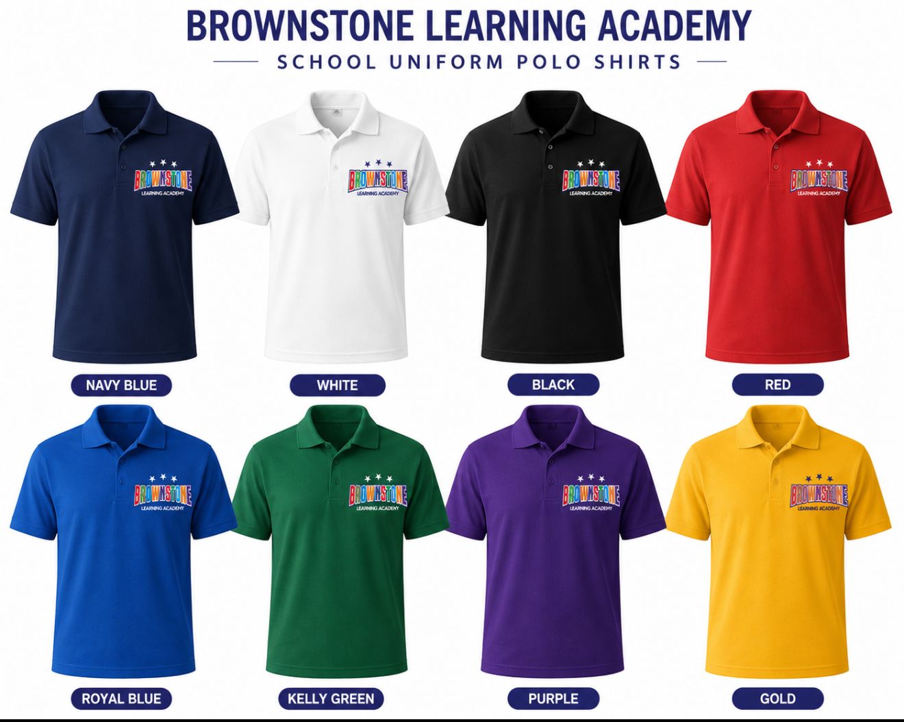 Children's Uniform Collar Shirt