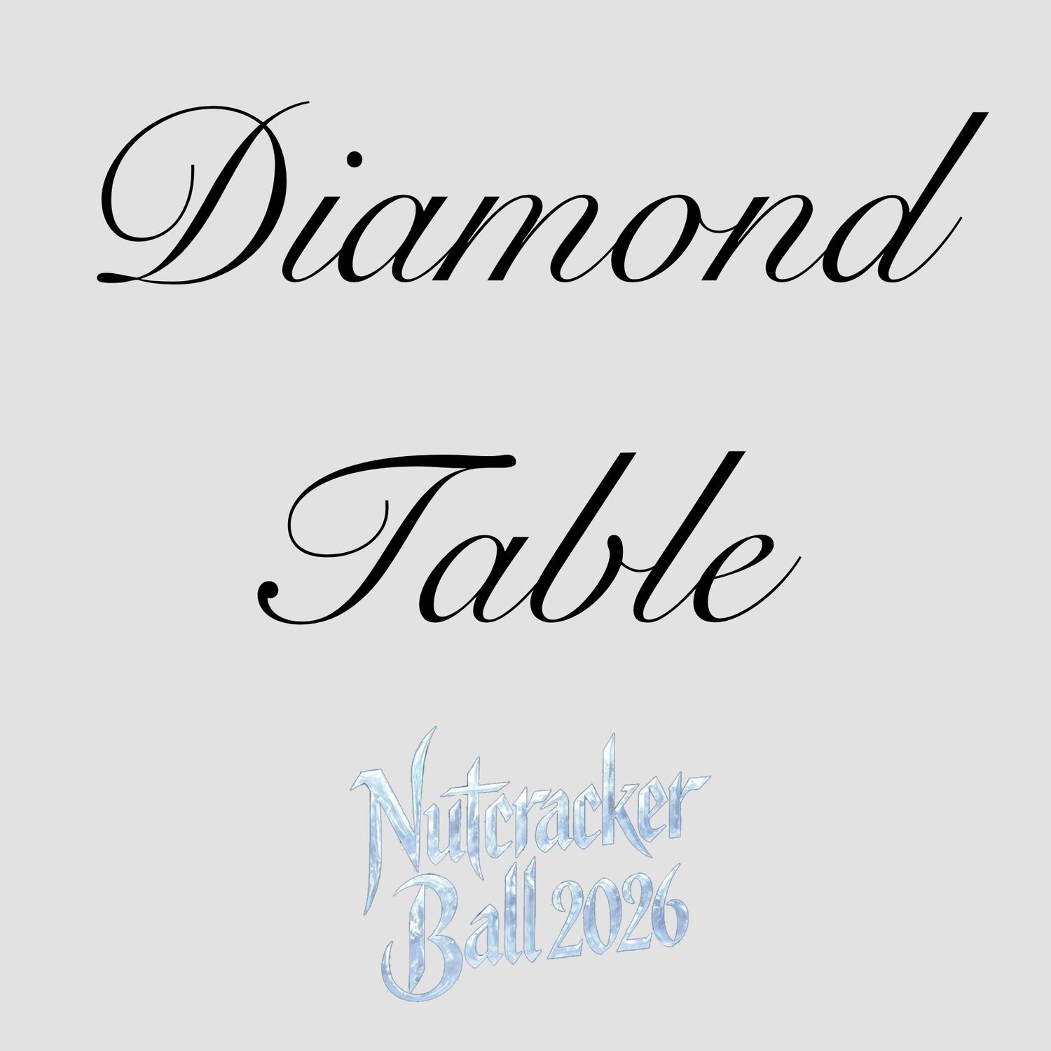 Diamond Table