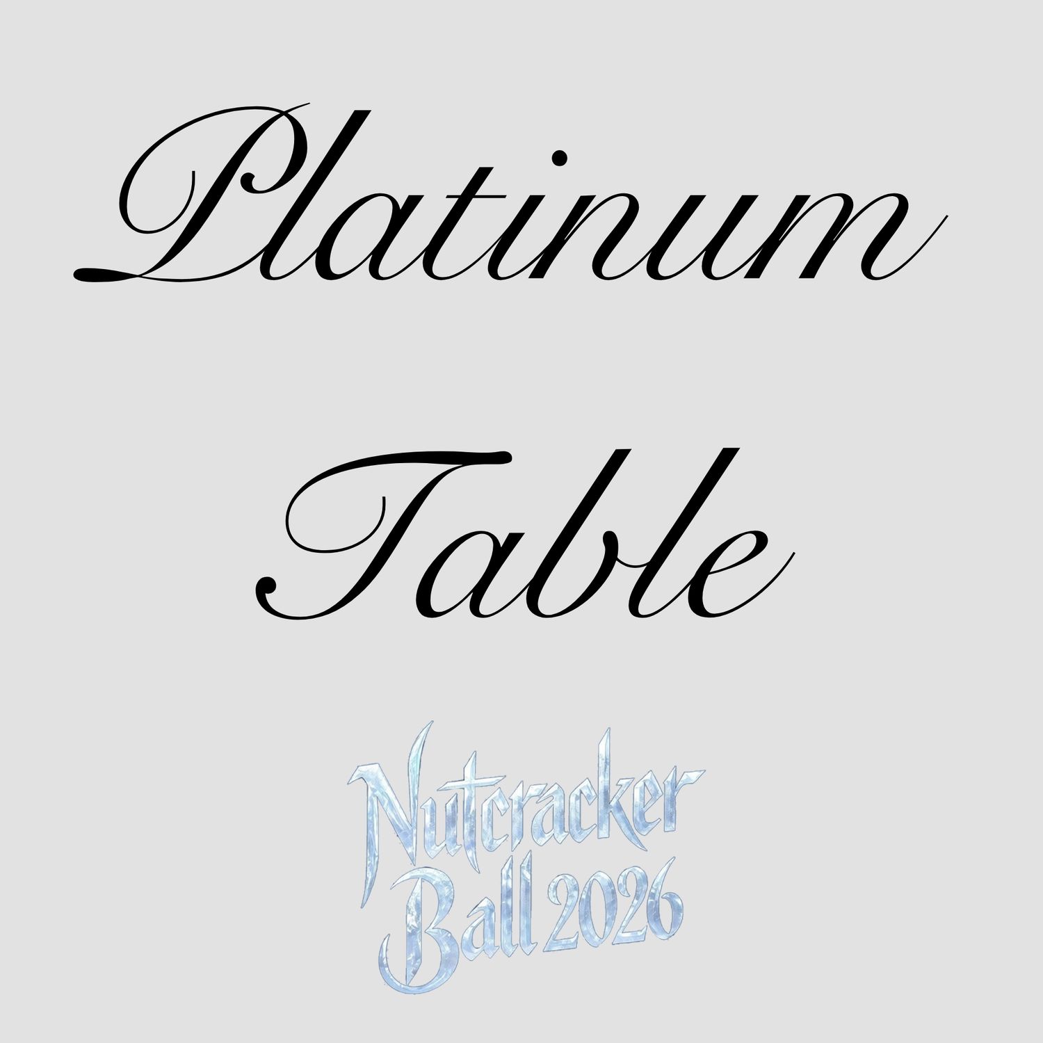 Platinum Table