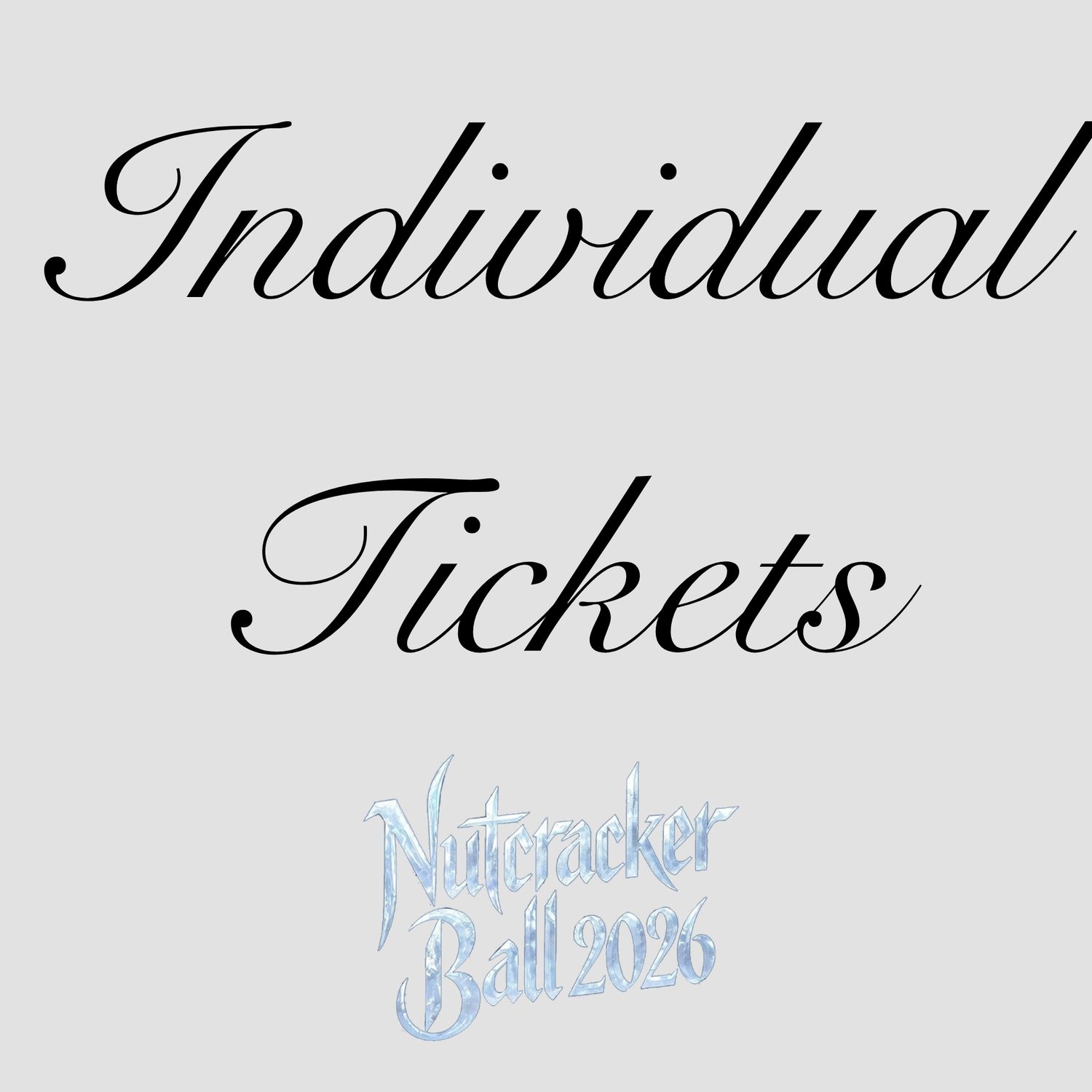 Individual Tickets