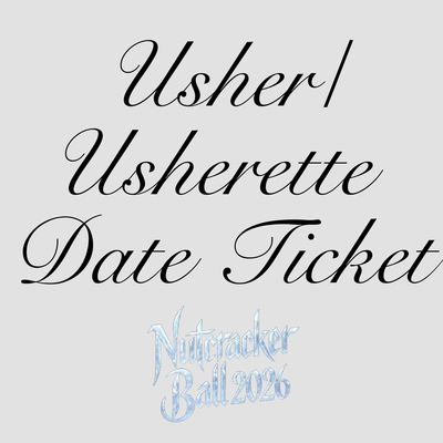 Usher/Usherette Date Ticket