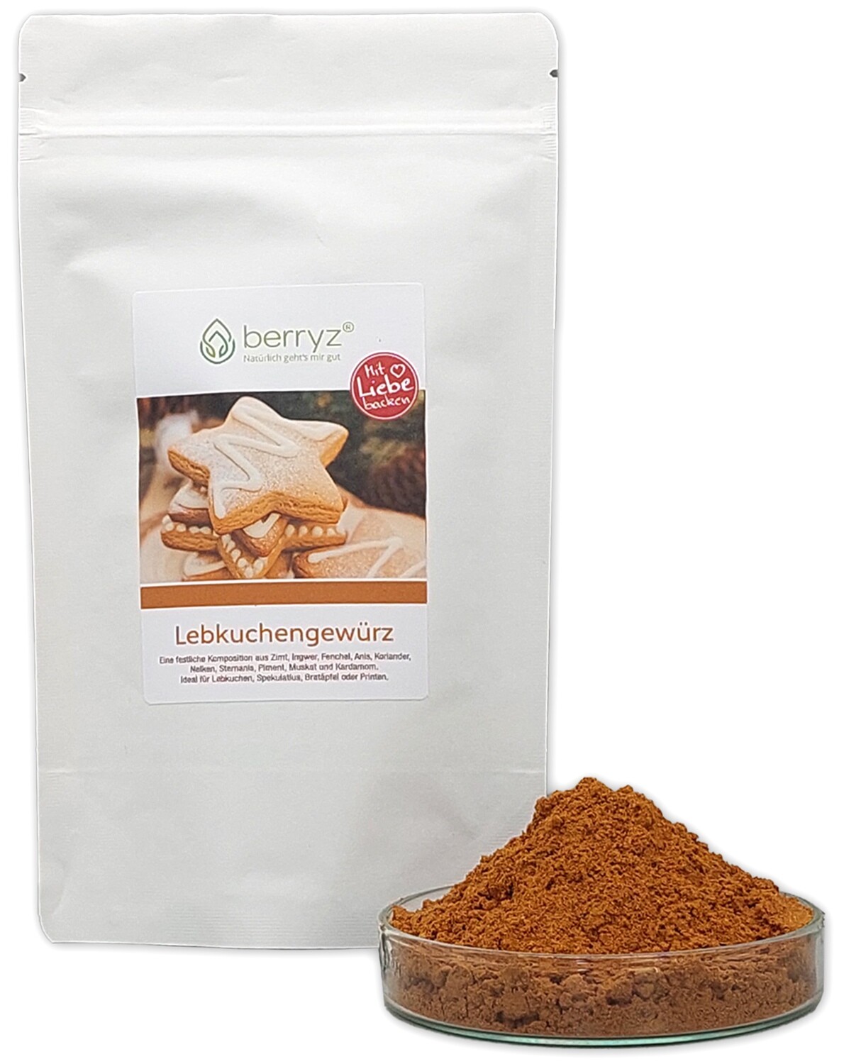 Lebkuchengewürz | Spekulatiusgewürz für Lebkuchen Spekulatius Printen Gewürzkuchen oder Bratäpfel 125g