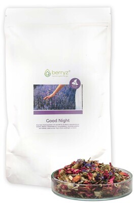 berryz Good Night | Melisse, Passionsblume, Lavendel, Rosenblüten, Süßholz | 60g