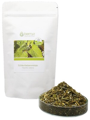 Echte Katzenminze 75g | Nepeta cataria | Katzenminzetee | Katzenminzekraut | Catnip