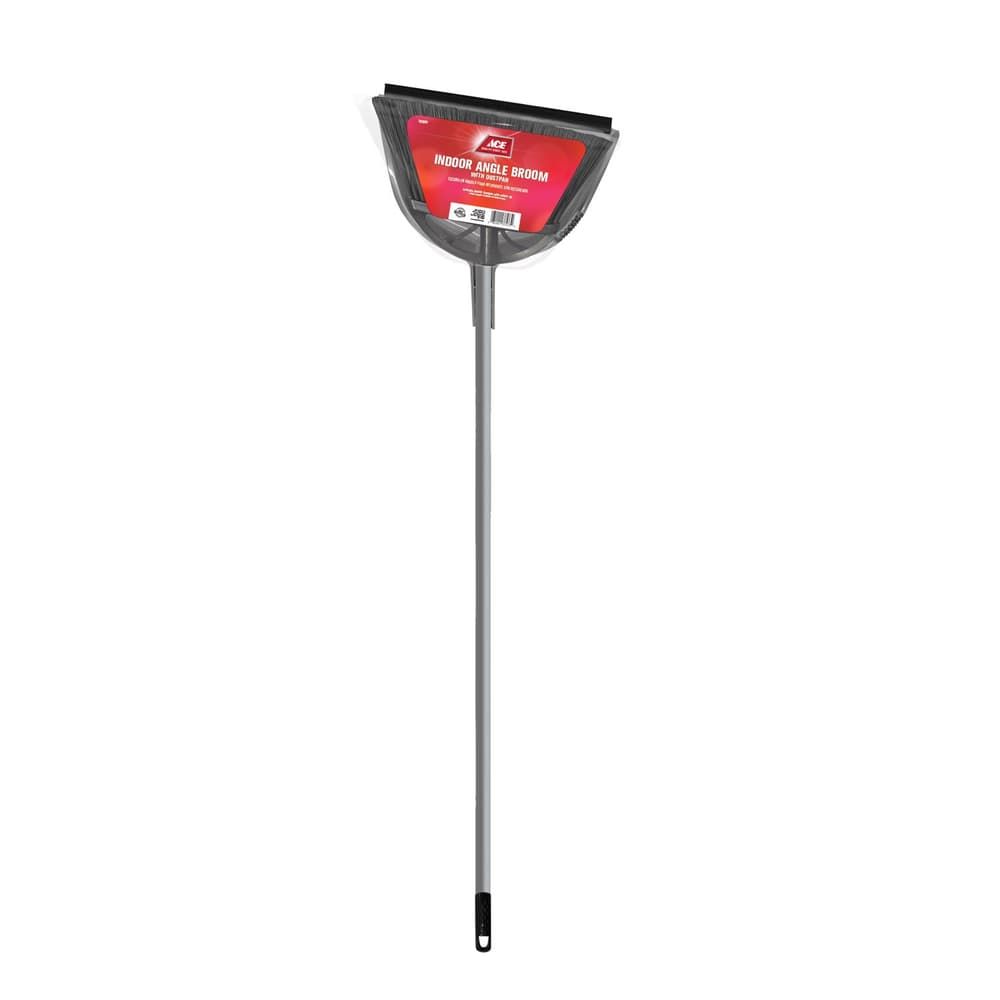 Ace 13 in. W Soft Fiber Broom with Dustpan