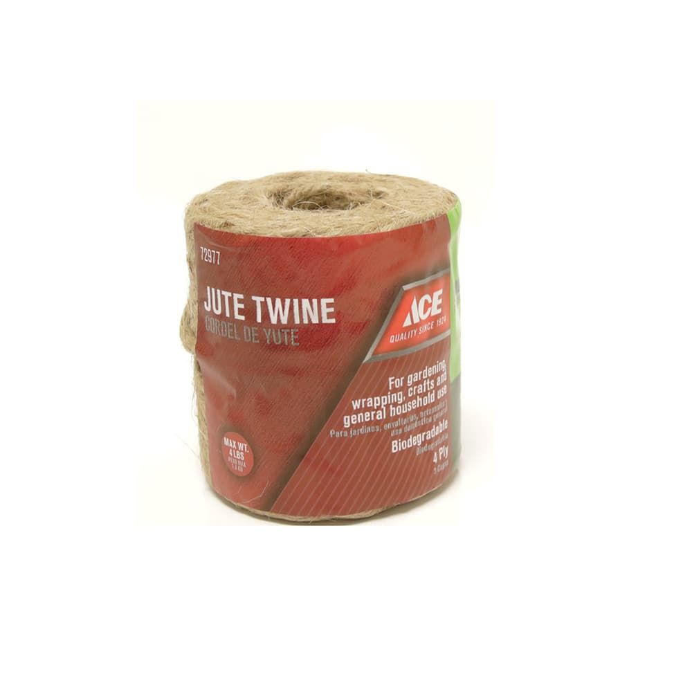 Ace 147 ft. L Natural Twisted Jute Twine