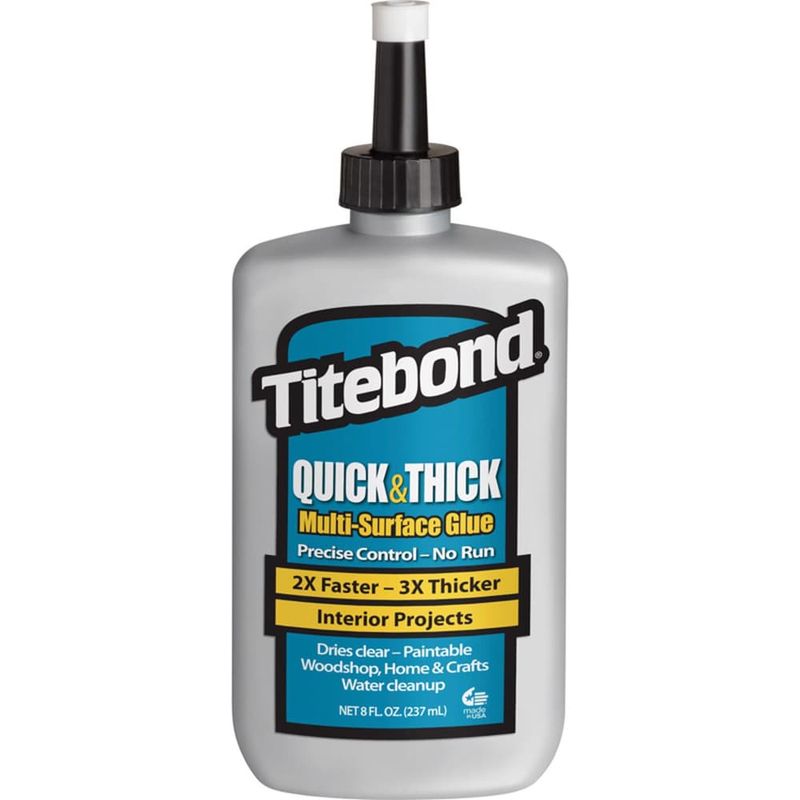 Titebond Quick & Thick High Strength Glue 8 oz