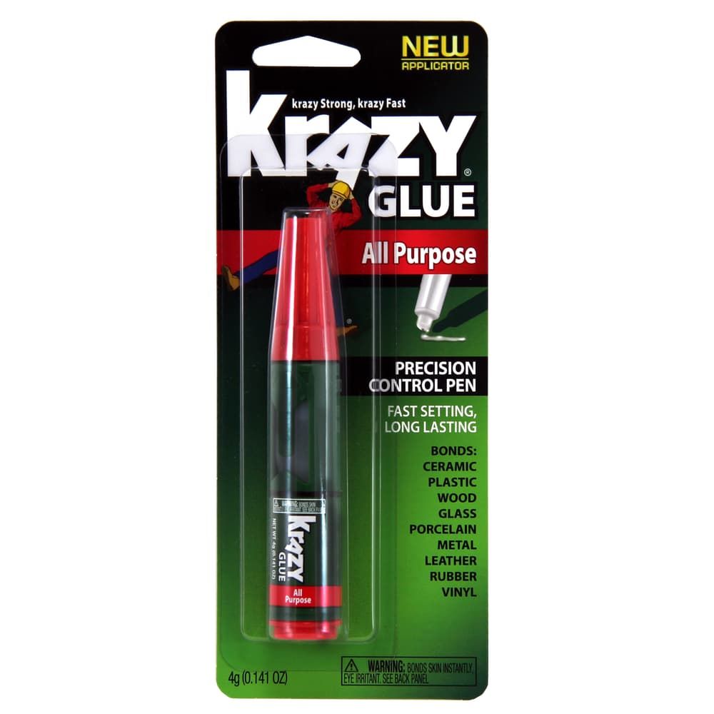 Krazy Glue High Strength Polyvinyl acetate homopolymer All Purpose Adhesive 0.14 oz