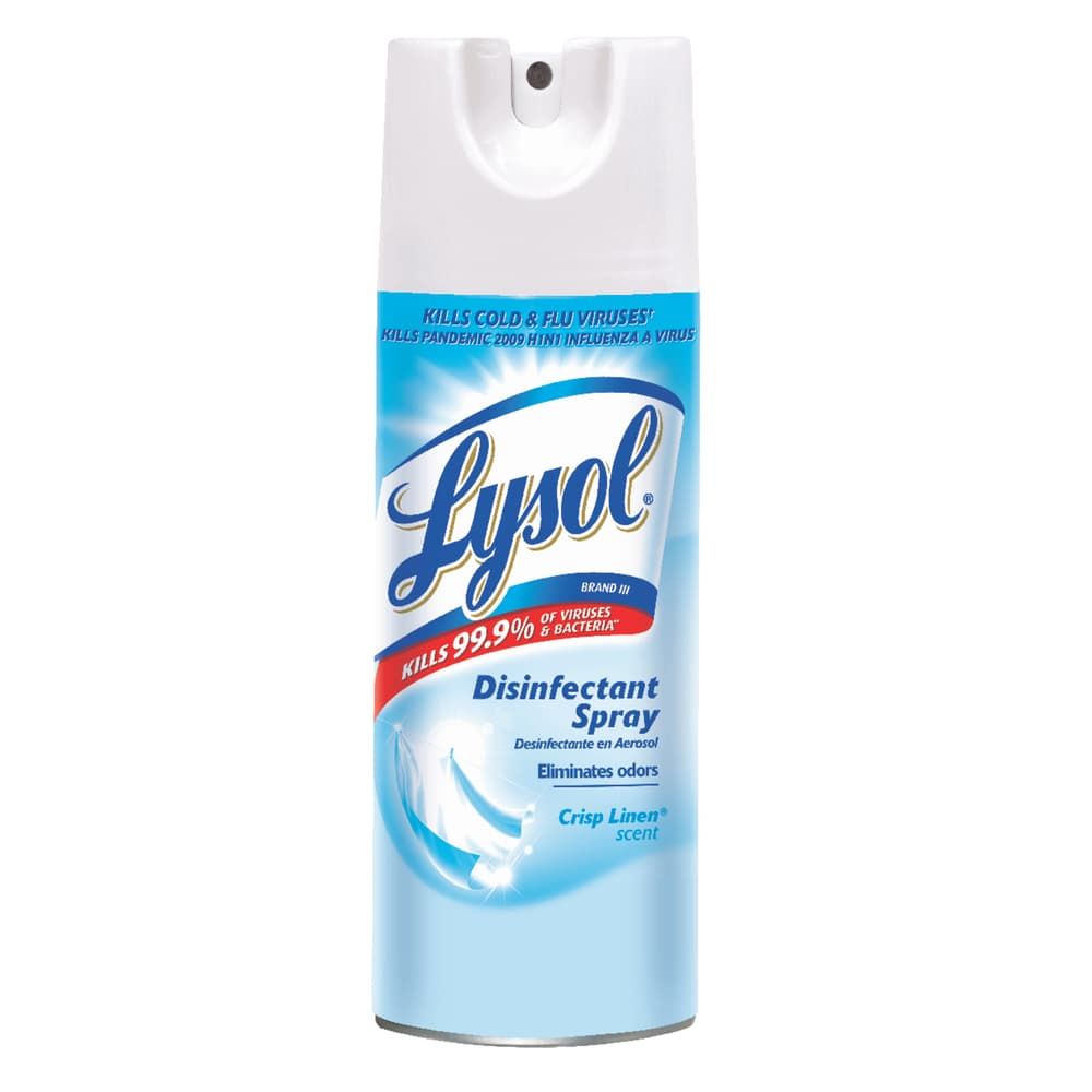 Lysol Crisp Linen Scent Disinfectant Spray 12.5 oz 1 pk