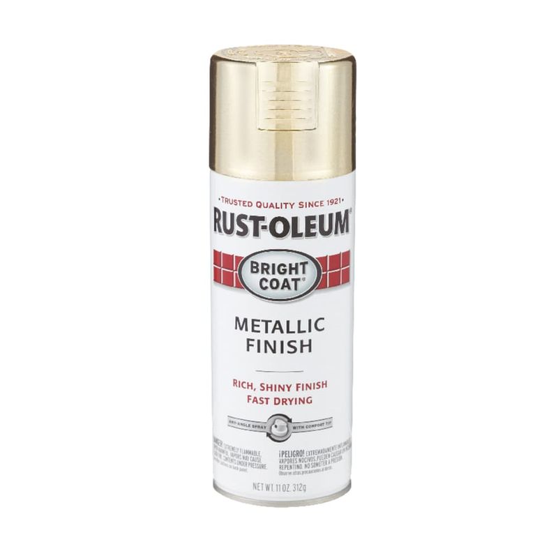 Rust-Oleum Stops Rust Gold Bright Coat Metallic Spray 11 oz