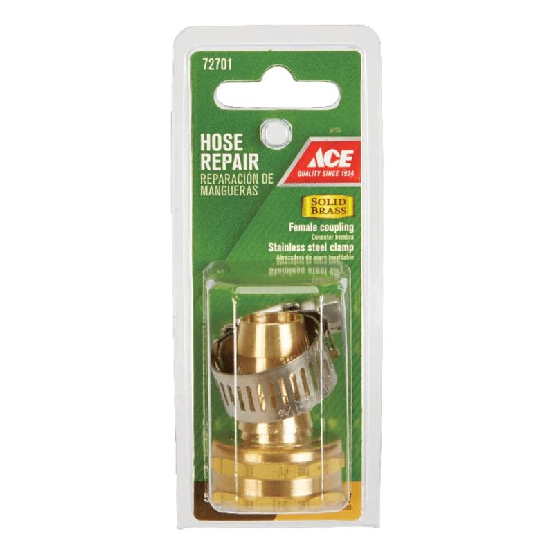 Ace 5/8 Hose Barb x 3/4 FHT in. Brass Threaded Female Hose Repair