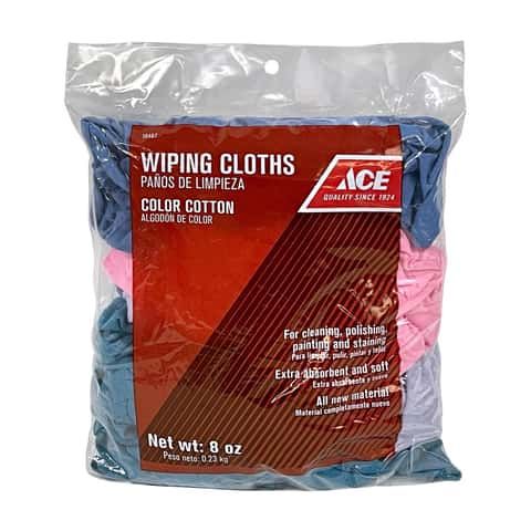 ACE Assorted Colors Cotton Knit Cleaning Cloth 8 oz