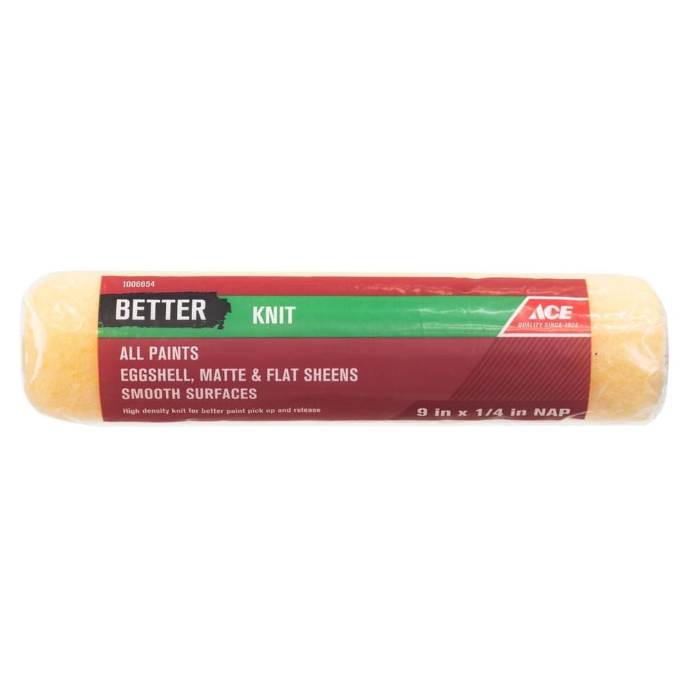 Ace Better Knit 9 in. W X 1/4 in. Paint Roller Cover 1 pk