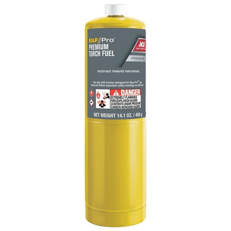 Ace MAP Pro 14.1 oz Gas Cylinder Steel 1 pc Propane
