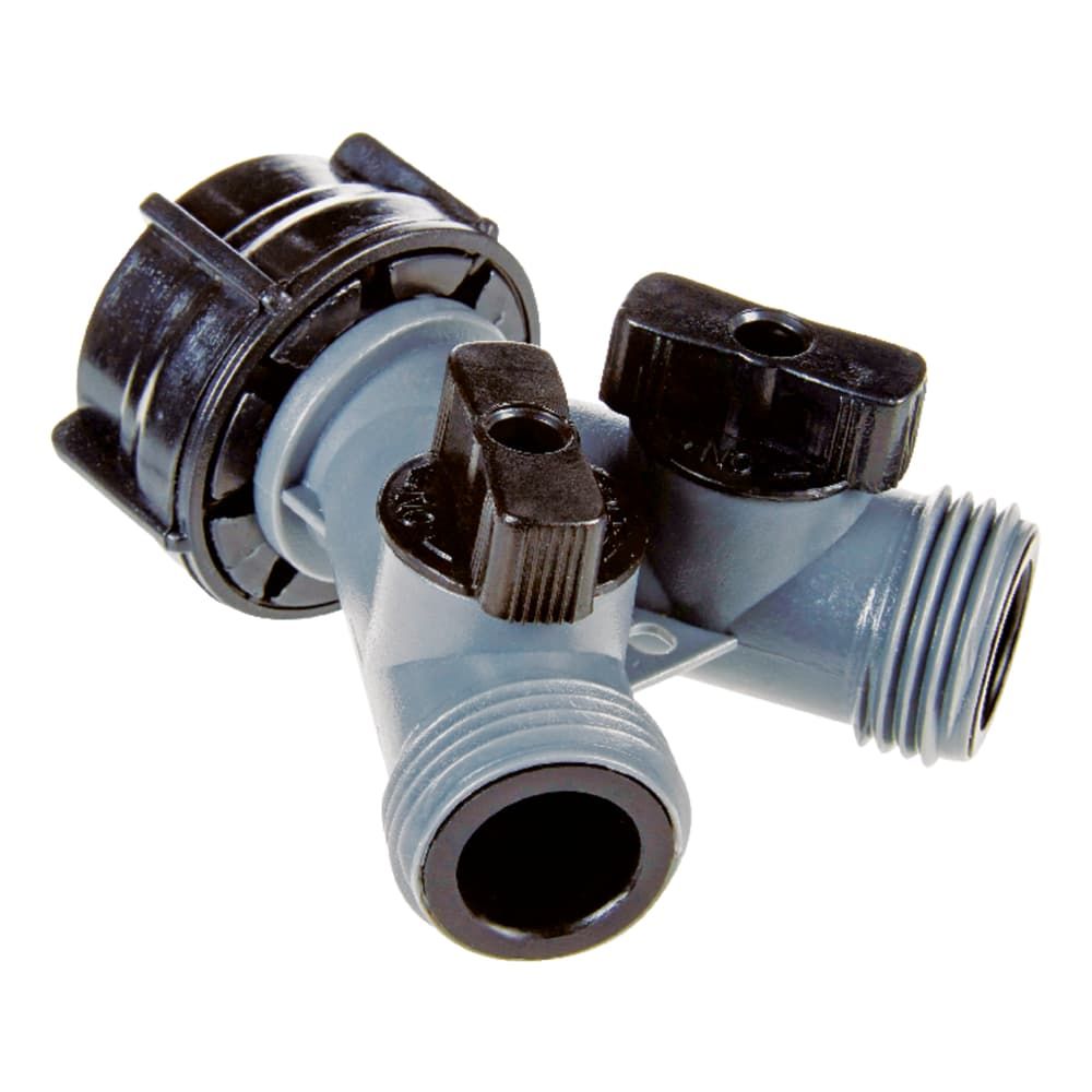ADAPTR HOSE POLY Y W/OF