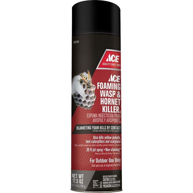 Ace Wasp and Hornet Killer Aerosol 17.5 oz Ace Wasp and Hornet Killer Aerosol 17.5 oz