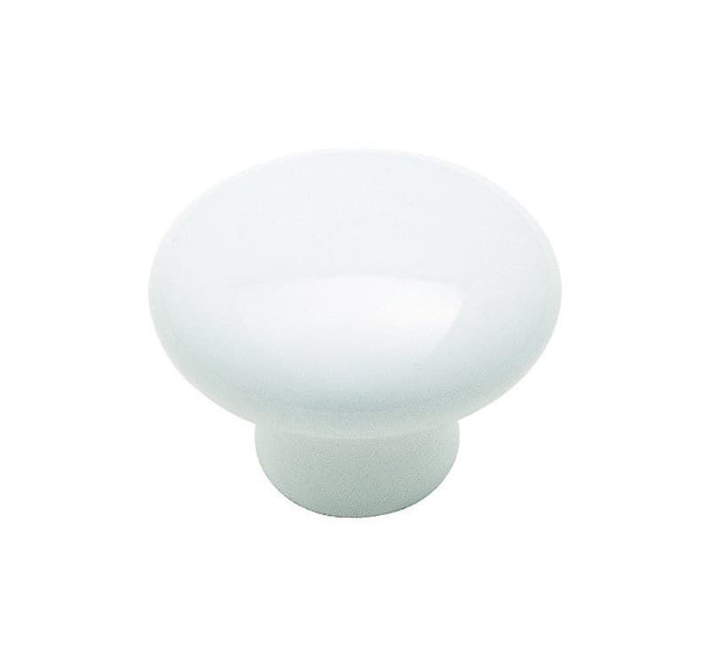 Amerock Allison Round Cabinet Knob 1-1/4 in. D 15/16 in. Flat 1 pk