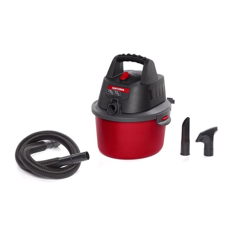 Craftsman CMXEVBE172501 2.5 gal Corded Wet/Dry Vacuum Tool Only 3 amps 120 V 2.5 HP