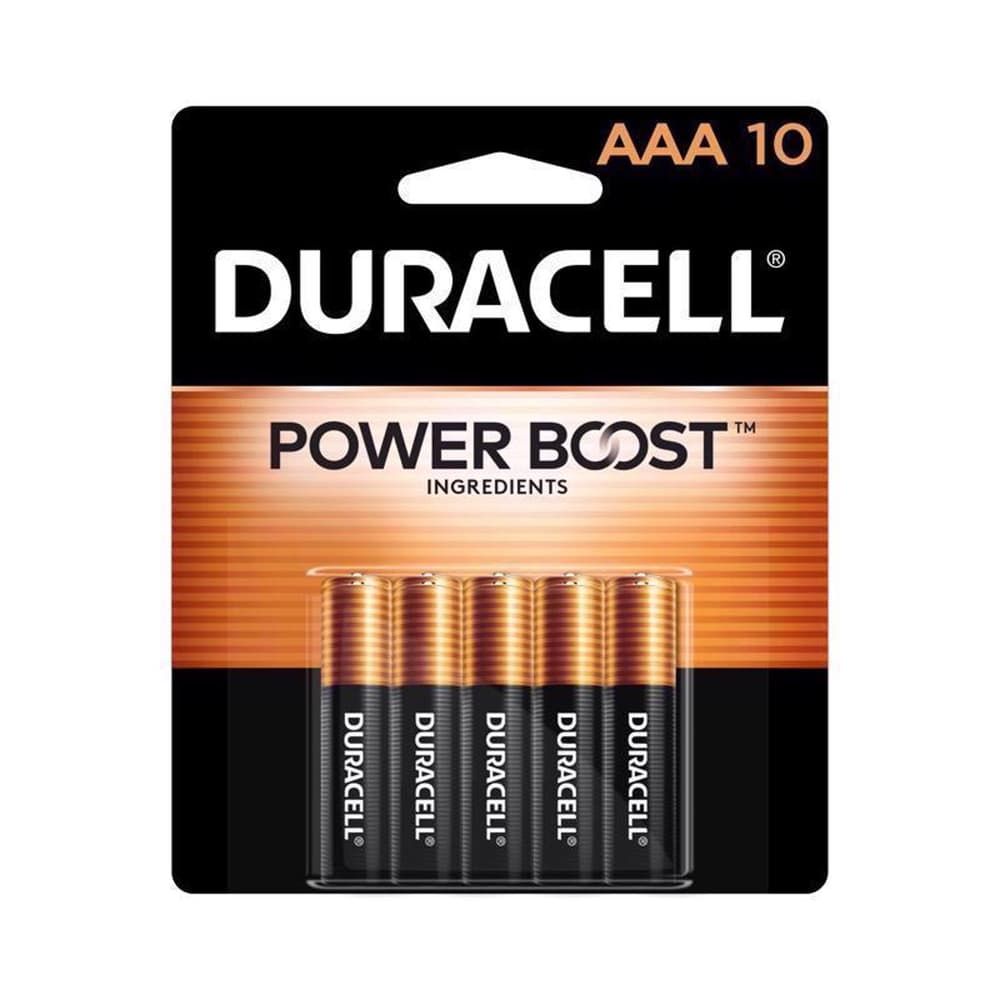 Duracell Coppertop AAA Alkaline Batteries 10 pk Carded