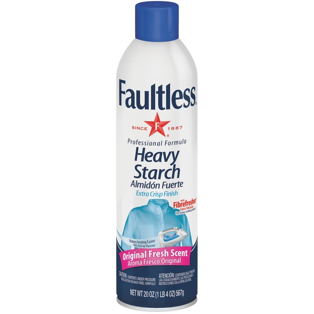 Faultless Fresh Scent Heavy Starch Spray 20 oz