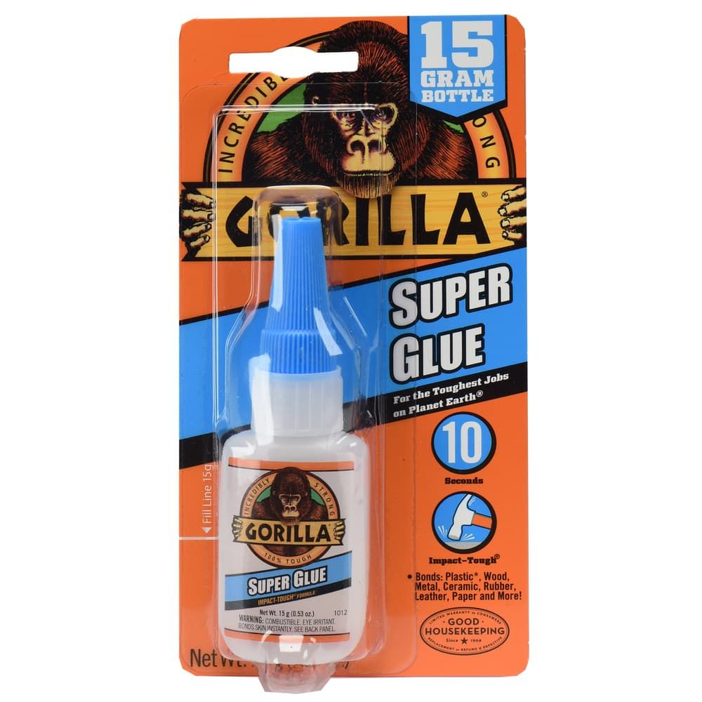 Gorilla High Strength Clear Super Glue 15 gm