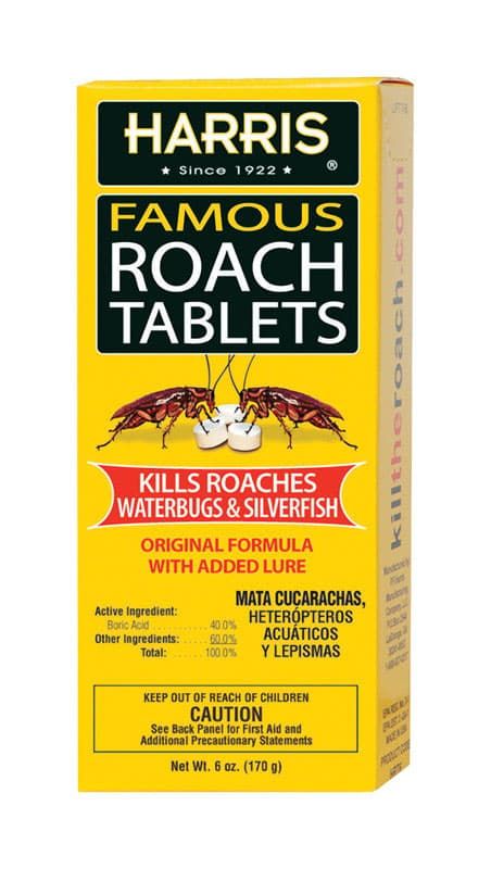 Harris Famous Roach Killer Solid 6 oz Harris Famous Roach Killer Solid 6 oz