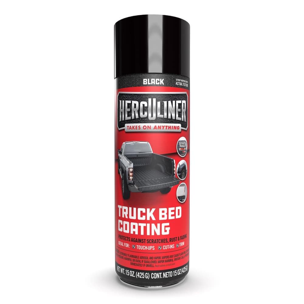 Herculiner Black Truck Bed Liner 15 oz Herculiner Black Truck Bed Liner 15 oz