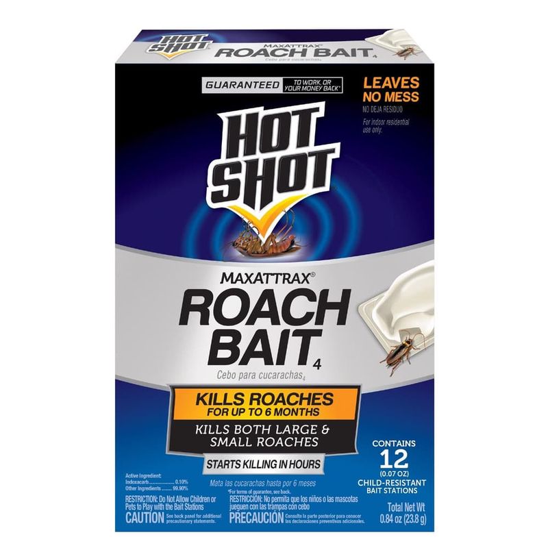 Hot Shot Maxattrax Roach Bait 0.84 oz Hot Shot Maxattrax Roach Bait 0.84 oz