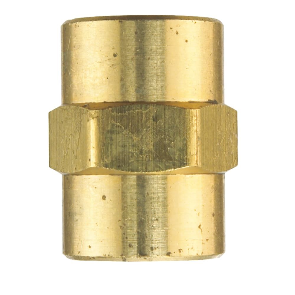 JMF Company 1/4 in. FPT X 1/4 in. D FPT Brass Coupling