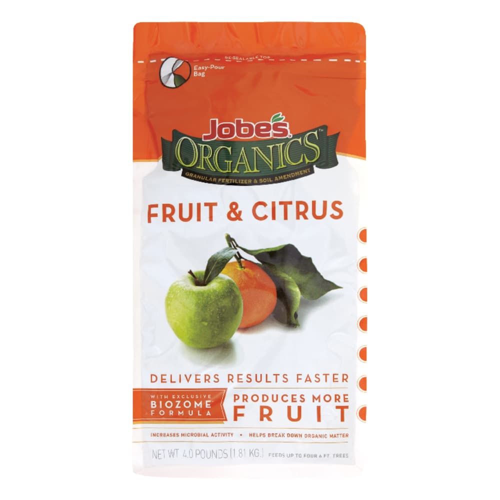 Jobe's Organic Granules Fruit & Citrus Plant Food 4 lb