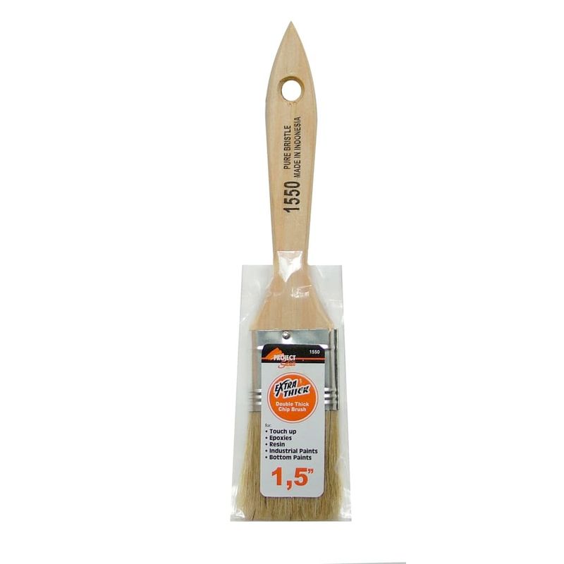 Linzer 1-1/2 in. Double Thick Flat Chip Brush