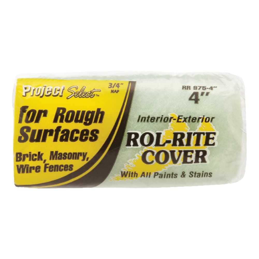 Linzer Rol-Rite Polyester 4 in. W X 3/4 in. Trim Paint Roller Cover 1 pk