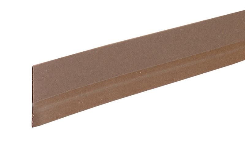 M-D Building Products Brown Vinyl Sweep For Doors 36 in. L X 1.25 in.