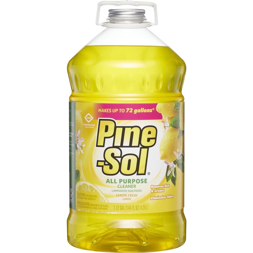 Pine-Sol Lemon Scent All Purpose Cleaner Liquid 144 oz