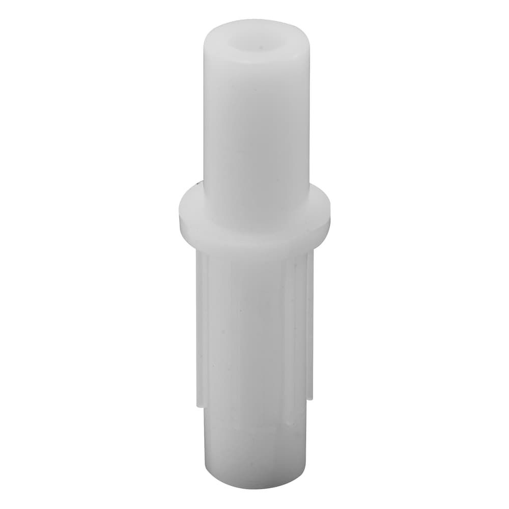 Prime-Line 3/8 in. D White Plastic Bi-fold Door Pivot 4 pc