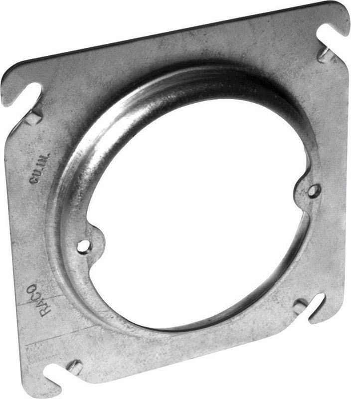 Raco Square Steel 4 in. H X 4 in. W Box Cover