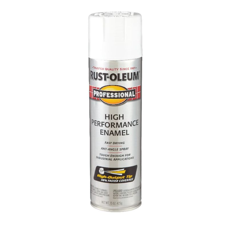 Rust-Oleum Professional Gloss White Spray Paint 15 oz