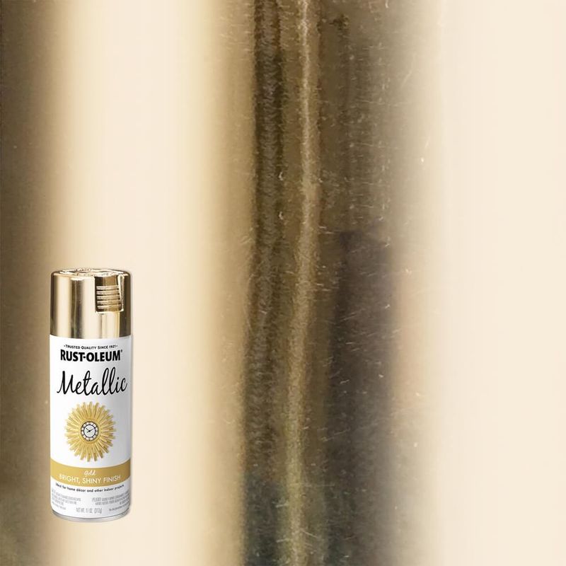 Rust-Oleum Specialty Metallic Gold Metallic Spray Paint 11 oz