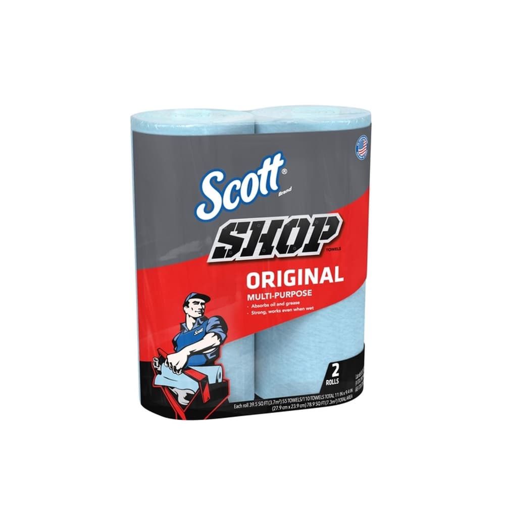 Scott Original Paper Shop Towels 9.4 in. W X 11 in. L 2 pk