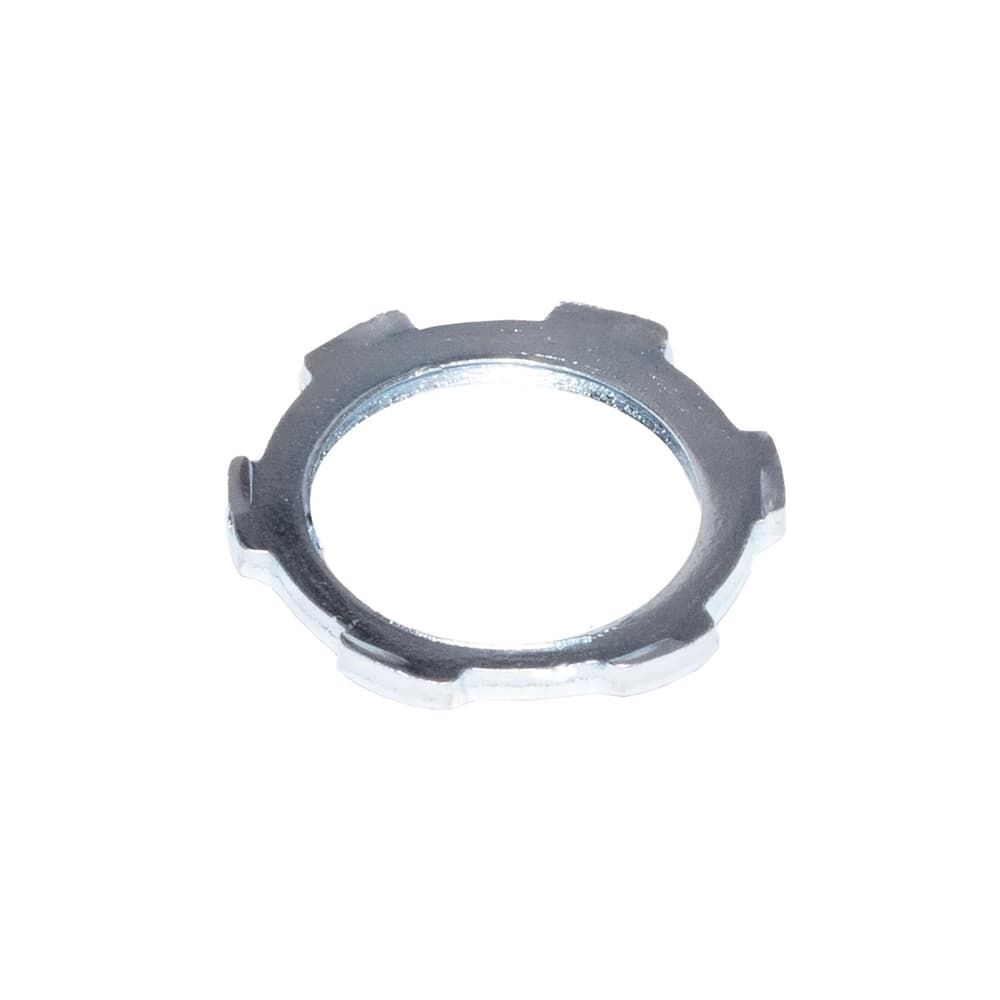 Sigma Engineered Solutions ProConnex 3/4 in. D Zinc-Plated Steel Electrical Conduit Locknut For Rigi