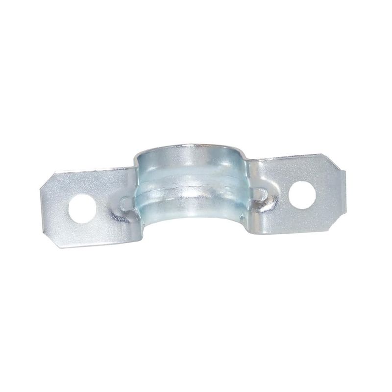 Sigma Engineered Solutions ProConnex 1-1/4 in. D Zinc-Plated Steel 2 Hole Strap 1 pk